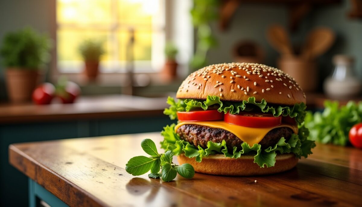 Le secret d&rsquo;un burger maison réussi : l&rsquo;impact des fécules bio sur la texture et le goût