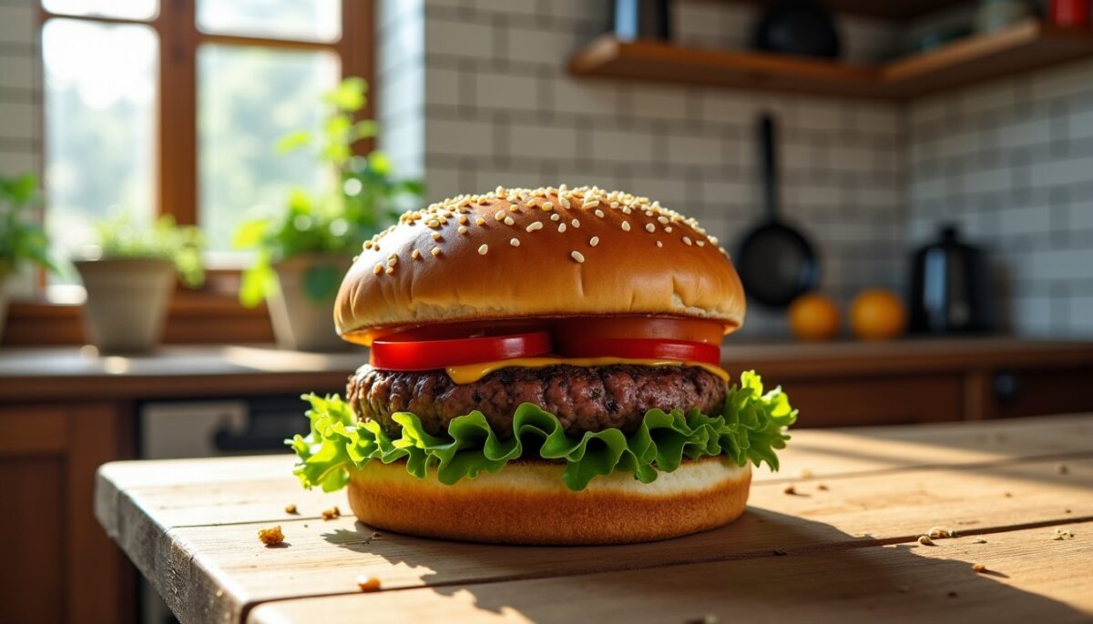 Burger maison irréprochable : l’impact surprenant des fécules bio dans votre recette