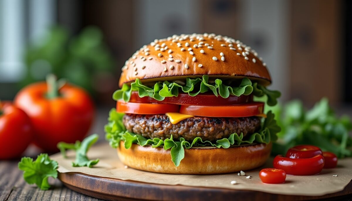 Recette maison : Préparez un burger savoureux aux ingrédients locaux
