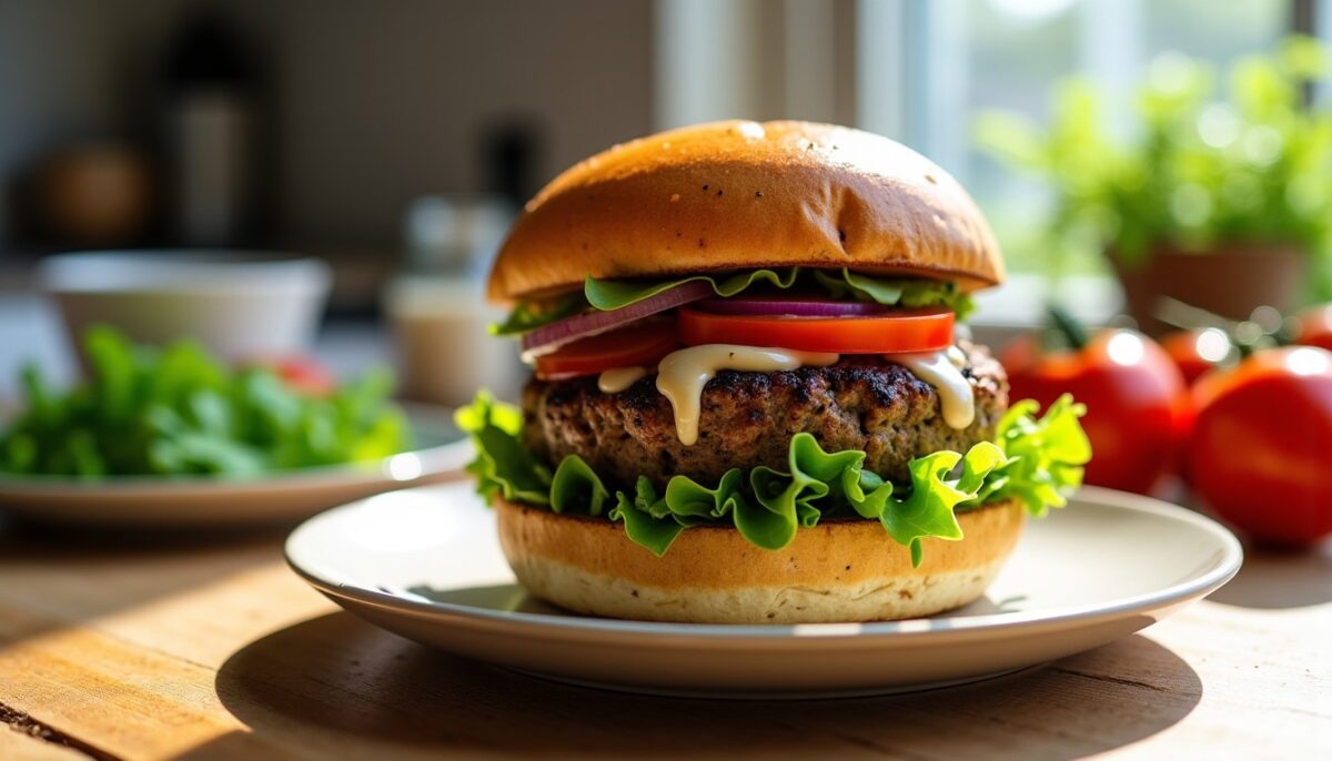 Délices Végétariens : Recettes Simples et Savoureuses de Burgers Gourmands
