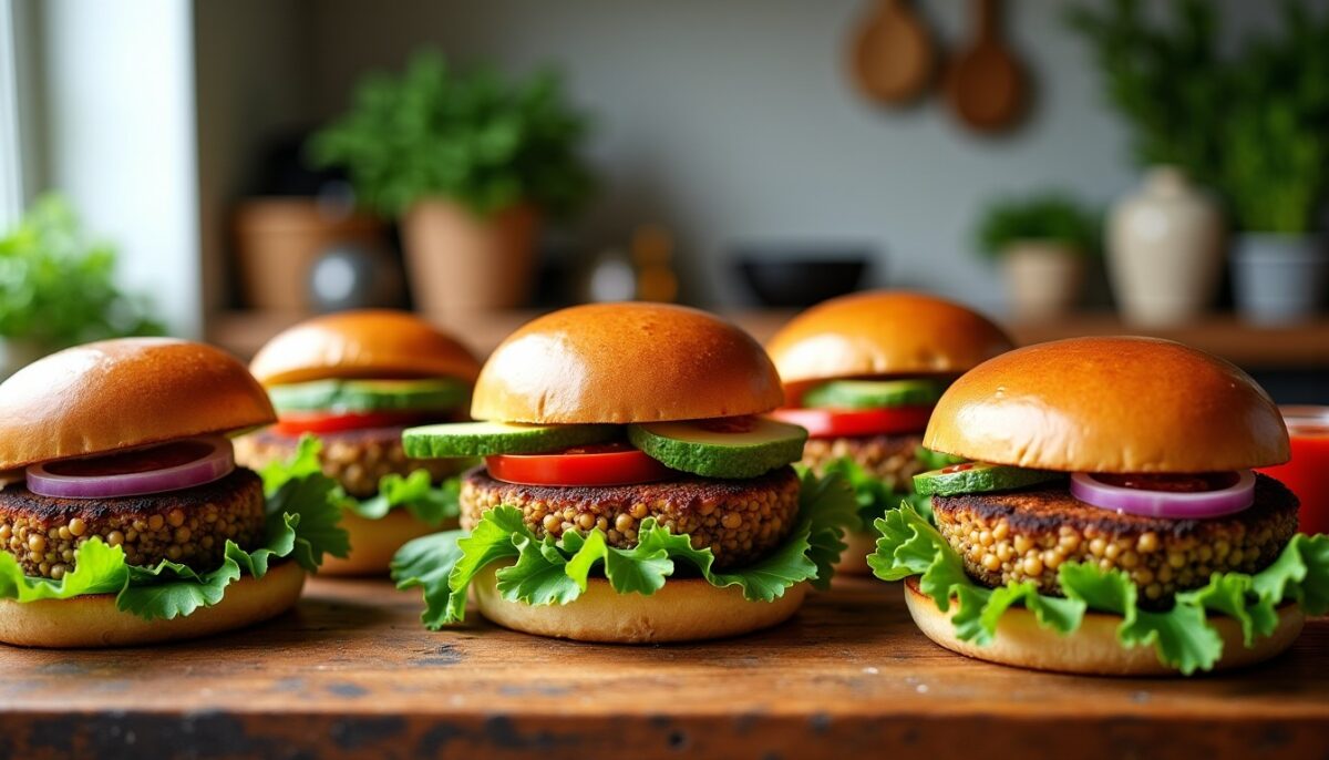 Délices Végétariens : Recettes Maison de Galettes, Variantes Savoureuses et Astuces de Chef pour Burgers