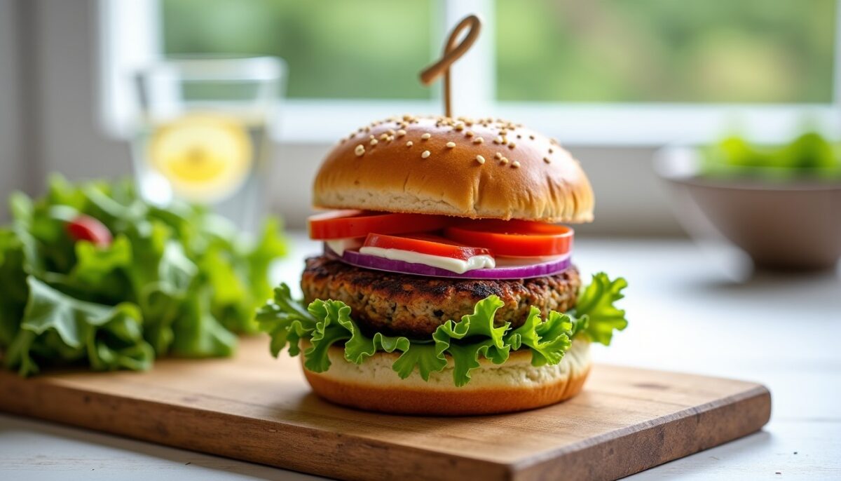 Délices Végétariens : Recettes Faciles et Savoureuses de Burgers à Tester Chez Vous