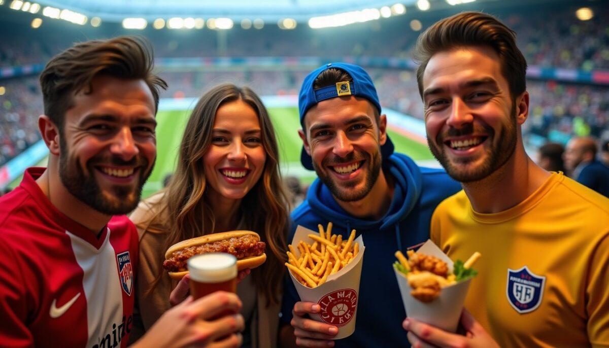 Football et gastronomie : les délices incontournables des supporters lors des grandes rencontres