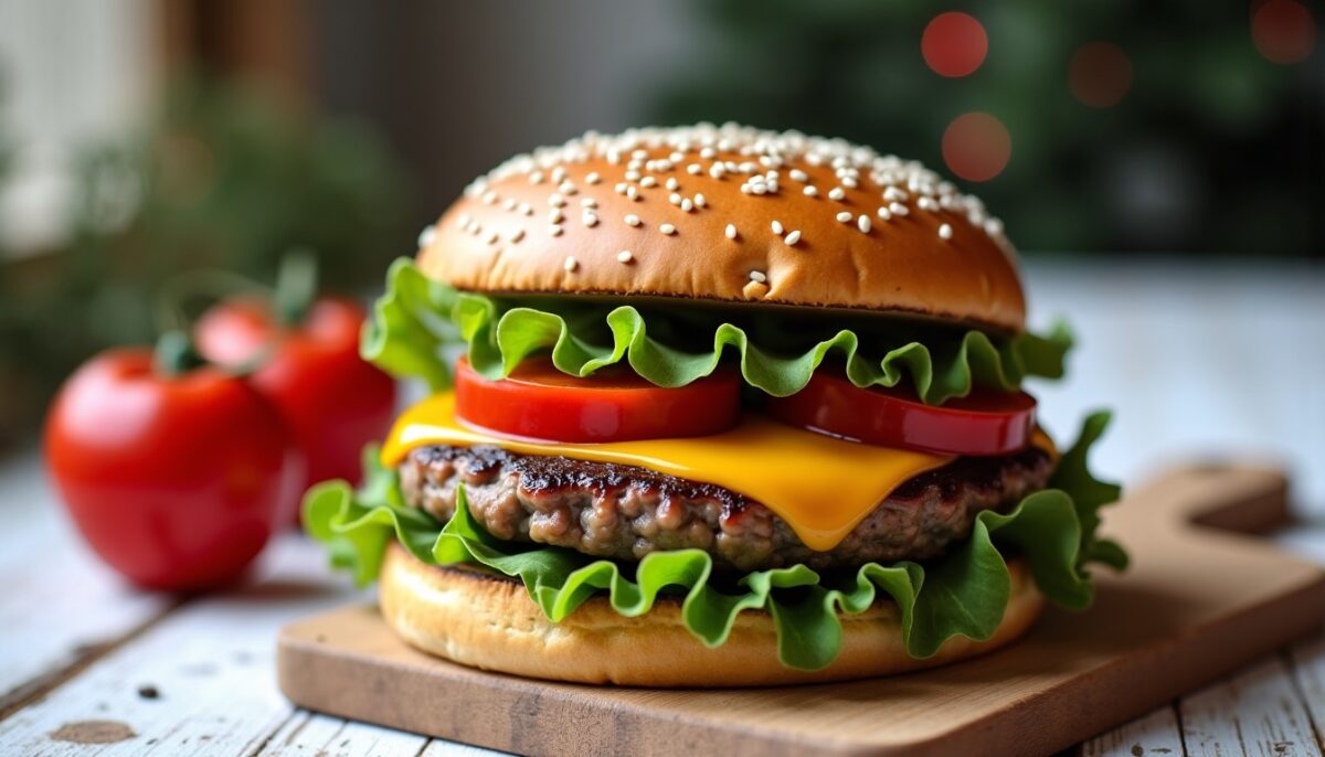 Délices de Noël : Recette et Conseils pour un Burger Festif et Gourmand