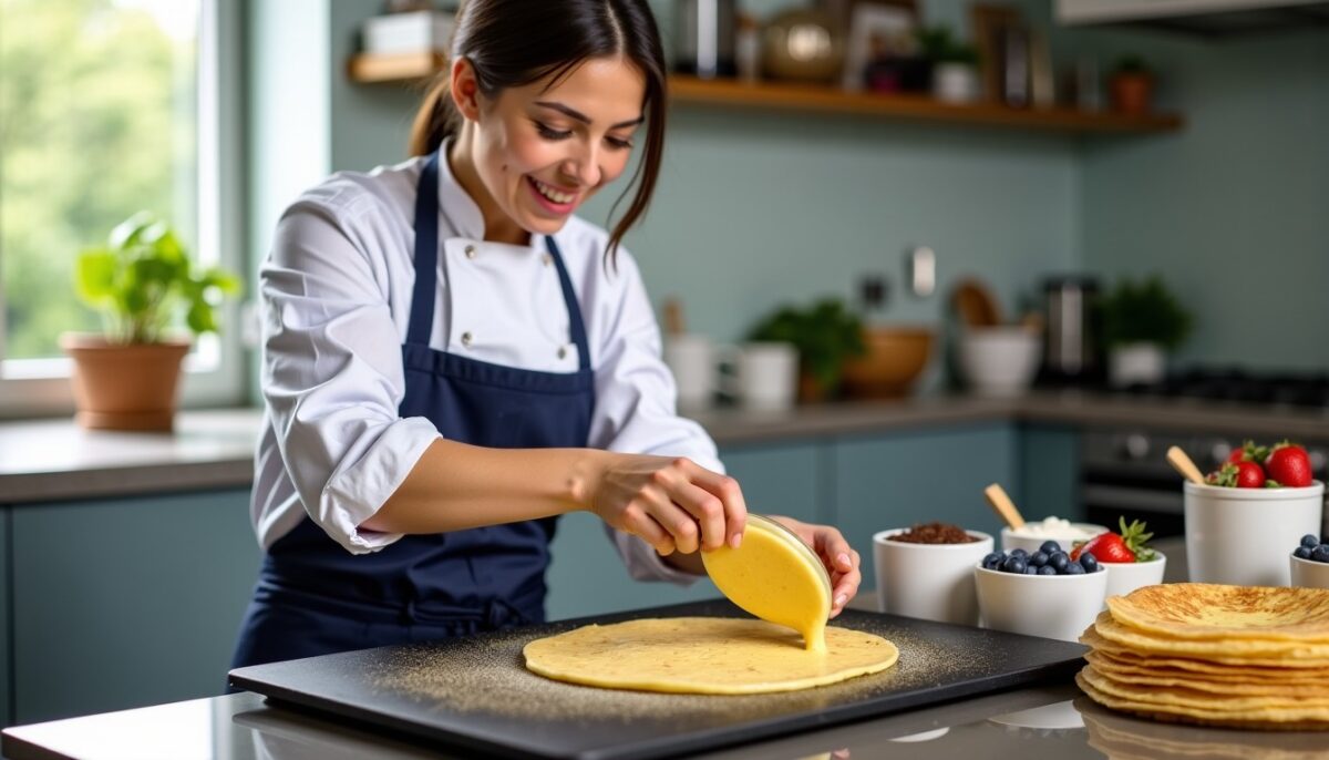 Crêpes pour 12 convives : dosages précis, méthode détaillée et conseils infaillibles pour réussir à coup sûr