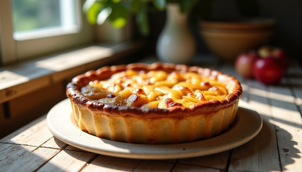 La tarte aux pommes sans pâte selon Les Carnets de Julie : la recette authentique et le secret de Julie Andrieu