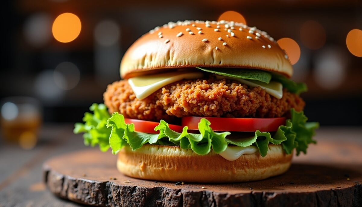 Burger de poulet pané : la recette ultra croustillante et ses secrets d&rsquo;expert !