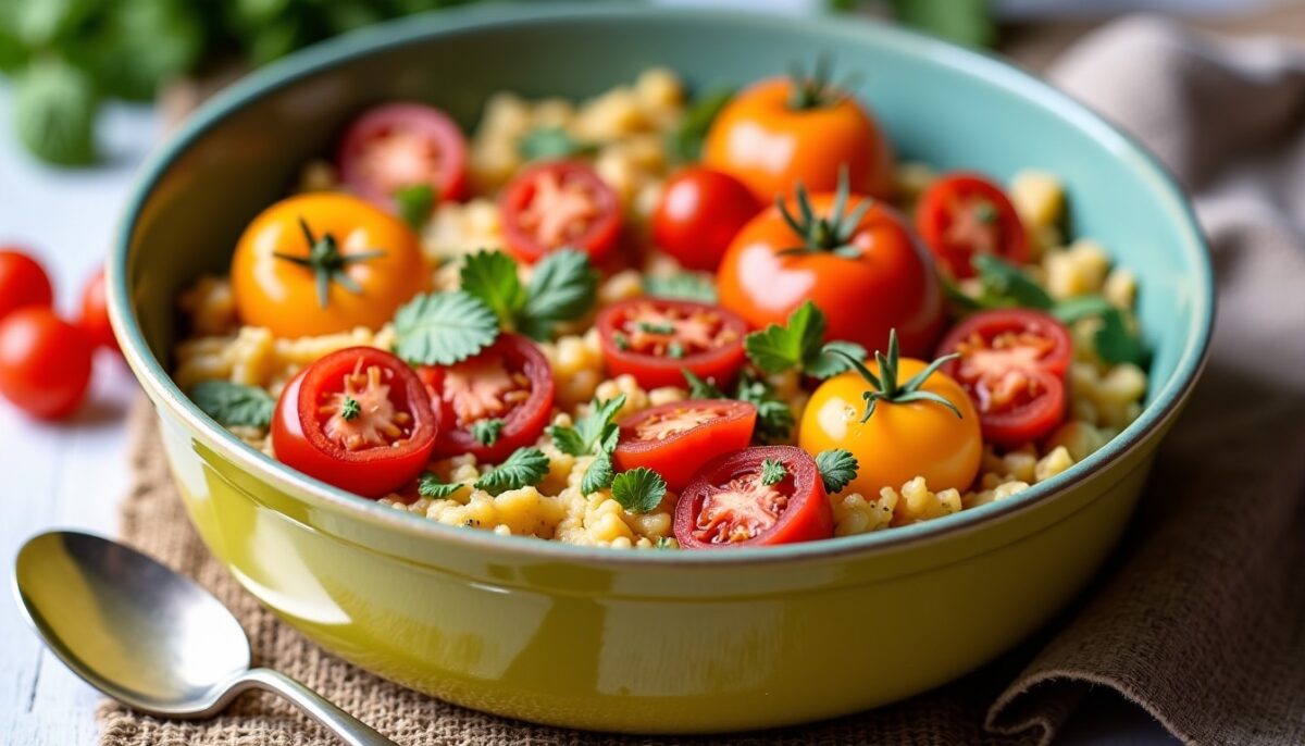 Poêlée de courgettes et tomates à l’ail : recette rapide et fondante prête en 25 minutes
