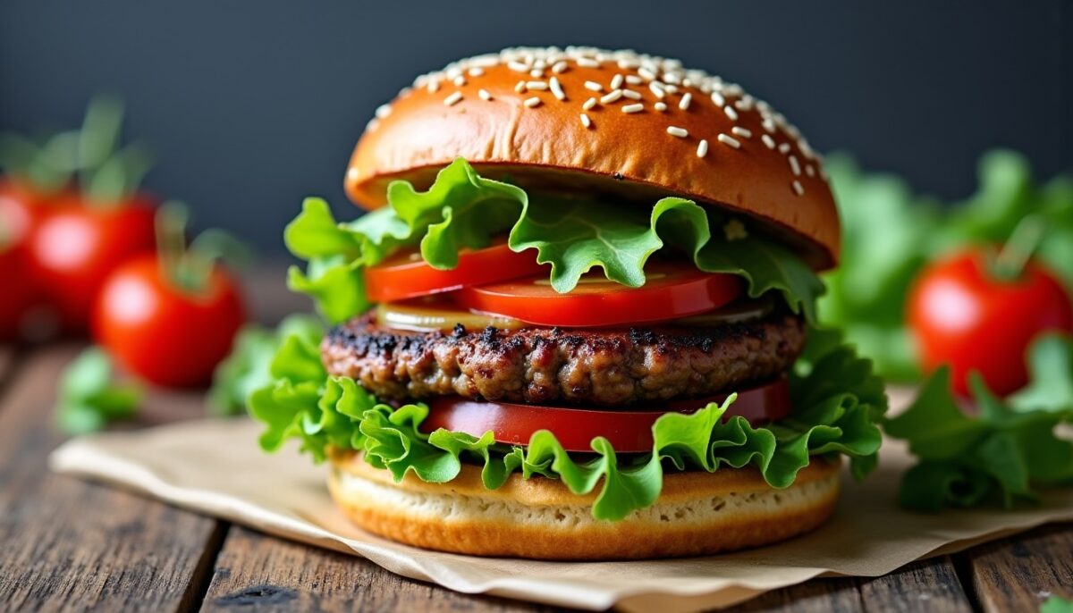 Burger maison sain : ingrédients essentiels et recette simple à préparer