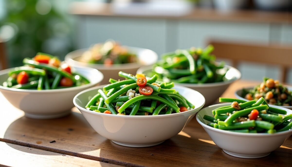 Haricots verts revisités : 5 recettes faciles, rapides et délicieuses pour varier les plaisirs