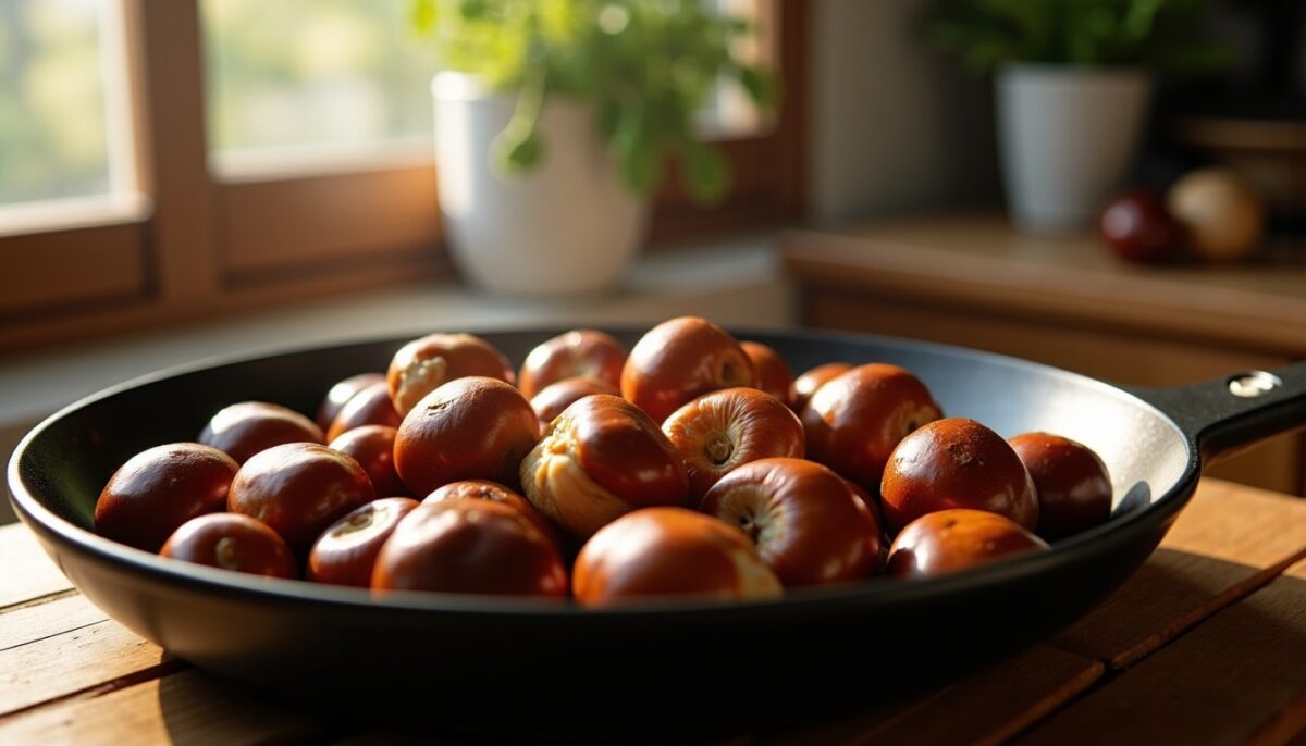 Marrons poêlés en 15 minutes : une recette fondante, beurrée et légèrement caramélisée