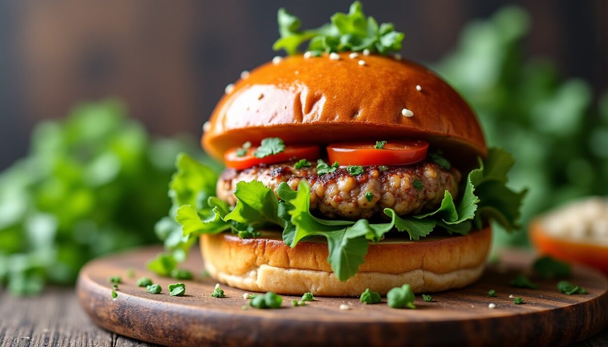 Burger de poulet à l&rsquo;avocat : l&rsquo;alliance parfaite entre saveurs gourmandes et équilibre nutritionnel