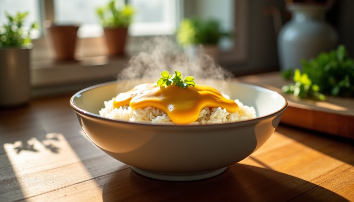 Sauce curry onctueuse pour riz : la recette express en seulement 10 minutes